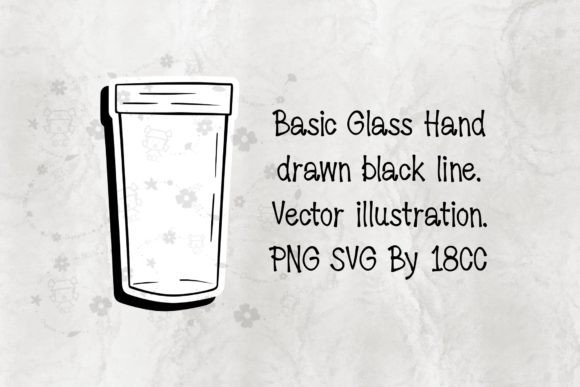 Basic Glass PNG SVG for Graphics and Crafts