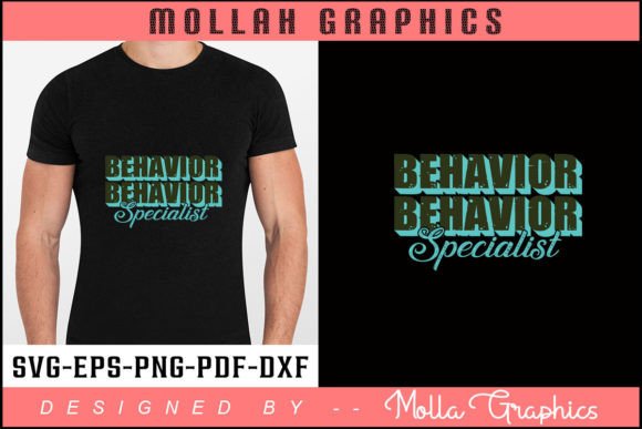 Behavior Specialist Typography Design: A Versatile Graphics Freebie for Branding