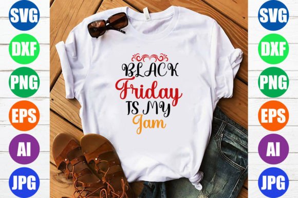 Black Friday is My Jam: A Graphic Design Asset for Crafts and Local Branding