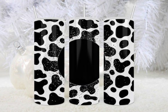 Cow Print Tumbler Wrap for Crafts & Graphics