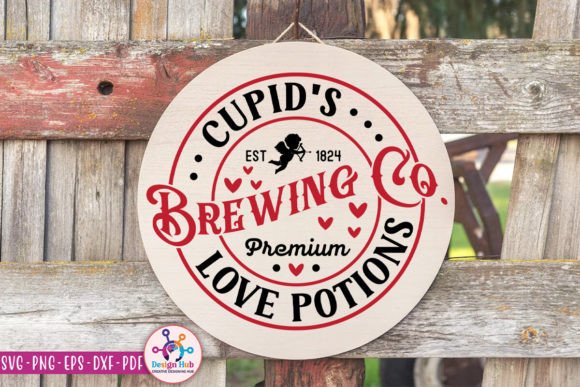 Cupid's Brewing Co. Premium Love Potions Design Review