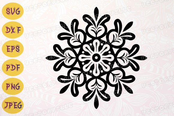 Freeze Snowflake SVG: Graphics for Creative Freebies