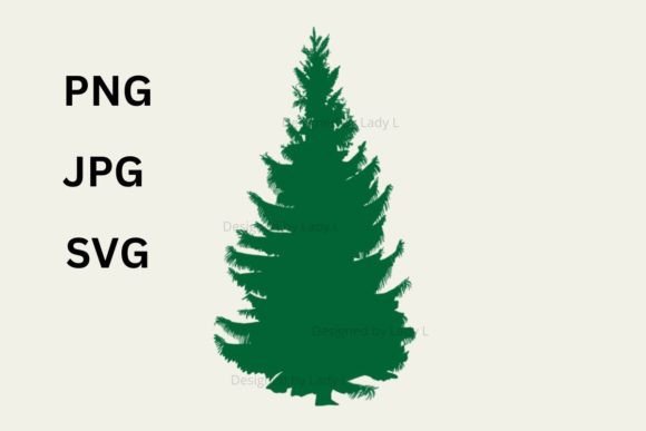 Green Pine Tree Graphic Review