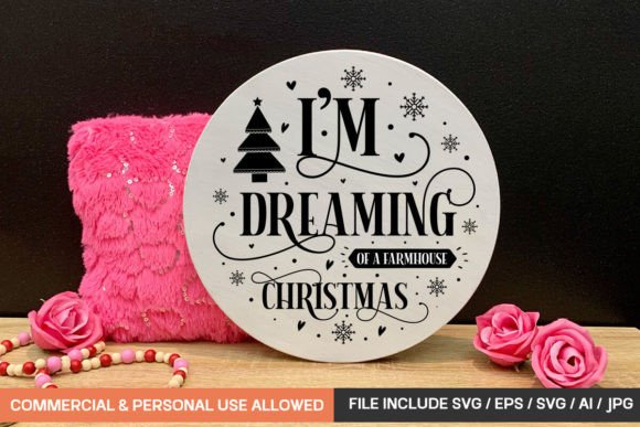 I'm Dreaming of a Farmhouse Christmas: A Designer’s Perspective on Graphics for Crafts