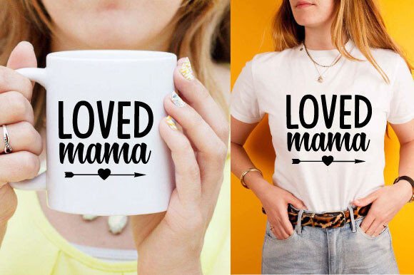 Loved Mama Free Svg: A Versatile Graphic Design Asset for Local Business Branding