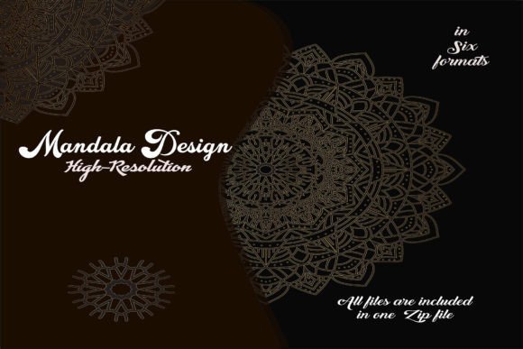 Luxurious Mandala: Graphics for Creative Freebies